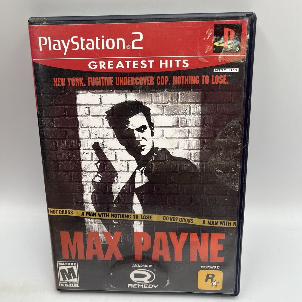 Max Payne Greatest Hits Sony PlayStation 2 PS2